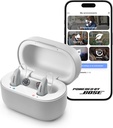 Lexie B2 OTC Aides auditives Powered by Bose - Bluetooth Call Actived for iOS, Rechargeable with App Control, all day Comfort. Solution autofixe, réduction du bruit, pour perte auditive légère à modérée (Gray)