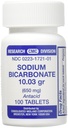 Natriumbicarbonat Antacid (650mg) - 100 Tabletten