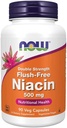 Nourriture - Niacine sans flush à double dosage 500 mg. - 90 Capsule(s) végétale(s)