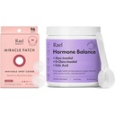 Rael Bundle - Pochettes de Pamplemousse Invisible (96 comte) et supplément d'équilibre hormonal pour les femmes, la fertilité et le soutien ovarien (30 jours)