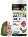 BIO KRAUTER Valerian Root Gummies - 1800 mg Stärke - 90 Vegan Chews - No Melatonin - Support Relaxation & Beruhigung - Valerian Root Extract
