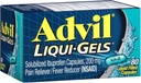 Advil Liqui-Gels 80 Liqui-Gels (paquet de 3)