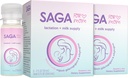 SAGA Organic Lactation Shots Supplément lait maternel avec adaptogènes – Fenugreek & Thistle de lait