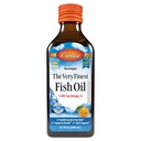 Carlson - L'huile de poisson la plus fine, 1600 mg Oméga-3s, supplément d'huile de poisson liquide, huile de poisson norvégienne, sauvage, huile de poisson d'origine durable liquide, orange, 6,7 Fl Oz