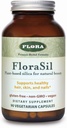 Flora FloraSil 90 Veg Kapseln - Silica Ergänzung mit Pferdeschwanz Extrakt für gesundes Haar, Haut und Nägel* - Unterstützt Kollagenbildung
