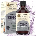 Flüssiges Zink (Glycinate Chelate) mit Bio-Elderberry & Echinacea (High in Quercetin) | 4-in-1 Immun Suport Supplement für Erwachsene & Kinder, Great Tasting | Alkohol & Gluten Free, Non GMO (4.0 Oz)