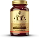 Gélules végétales de Solgar Oceanic Silica, 25 Mg, 50 Compte