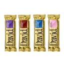 David, Protein Bar, Sample Pack, Variety Pack, Paket von 4 Protein Bars | 28g Protein | 150 Kalorien | 0g Zucker - High Protein, Low Carb, Gluten Free Protein Bar
