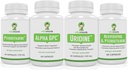 VitaMonk Resveratrol, Pterostilbene, Alpha GPC et Uridine Bundle - Longévité et amélioration cérébrale