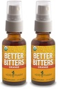 Herb Pharm Better Bitters Certified Organic Digestive Bitters, Orange, 1 Once (paquet de 2)