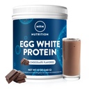 MRM Nutrition Oeuf Protéines blanches au chocolat Saveuré de 23g Protéines sans gras avec enzymes digestives Valeur biologique maximale Test cliniquement 10 portions