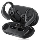 Aides auditives, OTC Aides auditives pour personnes âgées avec Bluetooth, aide auditive rechargeable avec annulation de bruit, amplificateur d'audition pour perte auditive modérée (noir)