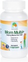 Elever bien Mom Multi+ Multivitamine quotidienne pour les femmes avec folate actif, adaptogènes et Bacopa, énergie, stress et soutien cognitif, 120 Capsules Veggie
