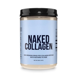 Peptides de collagène nus Poudre de protéines, 60 portions, pâturage, supplément de collagène hydrolysé non aromatisé à l'herbe, paléofriendly, non-OGM, kéto, sans gluten, 20 oz