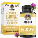 L'amour du foie de l'ancienne Bliss - Lait naturel Thistle foie Detox et foie Supplément de nettoyage de santé - Soutenir le foie sain chez les hommes et les femmes - 60 capsules - avec Burdock, Dandelion, Cloves, et plus