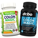 Colon Cleanser Detox Supplement Capsules - 15 jours Colon Cleanse Pills & Probiotique Daily Herbal Cleansing - Suppléments de mouvement de Bowel naturel pour l'estomac intestinal Bloating Gut Digestive Support