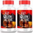 (2 Pack) Fat Burn Active Pills, Fat Burner Active Advance Keto Formel - Advanced Weight Loss Support, All Natural Keto Supplement, Fat Burn Keto Vitamins, FatBurn Keto Active Bewertungen (120 Kapseln)