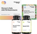 Mélange d'inositol et D-Chiro Inositol 30 jours d'approvisionnement en spermatozoïdes organiques 30 jours d'approvisionnement en multivtamine quotidienne premium pour les femmes 30 jours d'approvisionnement en thé 15ct