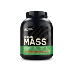 Alimentation optimale Masse grave, gain de poids Poudre de protéines, gain de masse, vitamine C et zinc pour le soutien immunitaire, créatine, beurre d'arachide au chocolat, 6 livres (paquetage mai vary)
