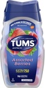 Tums Antacid/Calcium Supplement, Extra Strength 750, Kautabletten, sortierte Beeren 96 Tabletten von TUMS (Originalversion)