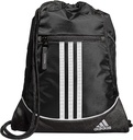 adidas Alliance Sackpack – Drawstring Rucksack Kleine Tasche für Männer und Frauen, Schwarz, One Size
