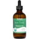 Herb Lore Iron Tonic - Organic Liquid Iron Drops Supplement für Kinder & Frauen - Baby, Infant & Kleinkind Friendly - Pflanzenbasiert, Vegan, Sanft, Non Constipating Kräutertee (4 fl oz)