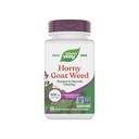 Nature's Way Horny Goat Weed Premium Extract Vitalité sexuelle,* Non-OGM, végétalien, 60 capsules
