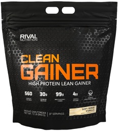 RIVAL NUTRITION Gainer propre - Servir doux Vanille 12lb