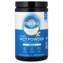 Nutiva Organic MCT Poudre avec fibre d'acacia prébiotique, Vanille, 10.6 Oz, USDA Organique, Non-OGM, Non-BPA, Vegan, Sans gluten, Keto & Paleo, Boissons instantanées ou Boissons Boissons Boost pour Café & Smoothies