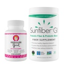 Regular Girl Tomorrow's Nutrition, Women’s Multivitamin (30 Servings) and Sunfiber GI Probiotic Powder (30 Servings) Bundle, Energy and Low FODMAP Digestive Support