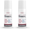 Thérapie des articulations et des muscles Penetrex - Gel apaisant pour le dos, le cou, les mains, les pieds - Rubule du corps entier premium avec Arnica, Vitamine B6 & MSM - 3oz Roll On Gel (2-Pack)