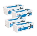 Éponges de gaze non tissées de 3 po x 3 po (dénombrement de 200) Produits de soins dentaires de gauze non stériles pour trousses de premiers soins/installations médicales (paquet de 4)