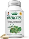 ANDREW LESSMAN Fibermucil 180 Kapseln -Psyllium Husk Pulver. Gent fördert Regelmäßigkeit und Verdauungsgesundheit. Reich an Fiber. Ganz ruhig, effektiv. Keine Zusatzstoffe. Kleine einfache Swallow Kapseln