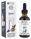 Pure Inventions Night - Pear Flavored Water Infusion Drops - Kein Zucker, Kalorien oder künstliche Süßungsmittel - 60 Servierungen - 2oz