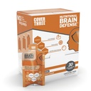 Couverture Trois Brain Defense Omega 3 Huile de poisson, supplément nutritionnel du cerveau avec Curcumine, Uridine, Orange Slice Liquid Omega 3 Formule DHA EPA, supplément nootropique pour les athlètes