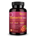 NATURE TARGET Berberine HCl 1200mg, Supplément Berberine avec Ceylan Cinnamon, Chromium - Supports Immune, Gastro-intestinale & Santé cardiovasculaire, Non-OGM, 120 Capsules
