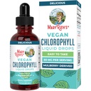 MaryRuth Organics Chlorophylle Liquid Drops (en anglais seulement) Projet d'étiquetage propre Certifié® de Vegan (en anglais seulement) Chlorophylle liquide non diluée (en anglais seulement) Supplément dérivé de mûrier pour 14 + (en anglais seulement)