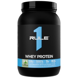 Regel 1 Whey Protein – 24g Fast-Acting Protein aus All-Whey-Quellen mit natürlich vorkommenden EAAs & BCAAs für Workout Recovery oder jederzeit Verwendung (2 Pfund*, Mint Chocolate Chip)