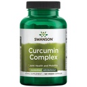 Swanson Curcumin Complex - Kräuterergänzung Unterstützung Gelenke Gesundheit, Mobilität & Körperliche Funktion - Standardisiert mit BioPerine für maximale Absorption - (120 Veggie Kapseln)