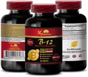 suppléments de vitamine b12 et de magnésium - METHYLCOBALAMIN VITAMIN B-12 5000 - meilleures vitamines pour les femmes de plus de 50 ans plus d'énergie, meilleures vitamines pour les hommes de plus de 40 ans, capsules de rappel d'énergie - 1 bouteille 60 comprimés