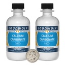 Carbonate de calcium / 6 onces / 2 bouteilles / 97+% Pure Food Grade/fin poudre/USA