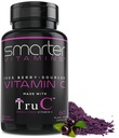 Intelligentere Rohnahrung Vitamin C aus Beeren, Premium Antioxidantien, Bioflavonoide & Polyphenole, 60 Vegan Kapseln