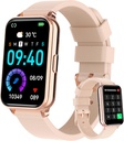 Smart Watch Fitness Tracker Marque / Réponse Appels pour les femmes Hommes avec fréquence cardiaque Blood Oxygen Sleep Monitor Modes Sports Step Calorie Counter IP68 Imperméable pour les téléphones Android et iPhone