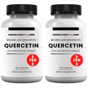 Laboratoires de recherche Quercetin Formule d'absorption élevée avec/Bromelain