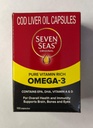 Sept Seas Cod huile de poisson de foie 100 Capsule