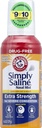Simply Saline adulte Nasal Mist, Allergie & Sinus Relief, Extra Force, 4.6 Fl Oz, Multi Couleur