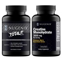 Nugenix Essentials Creatine Monohydrat und Total-T Testosteron Booster für Männer