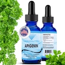 Absonutrix Apigenin 75 mg par portion, bouteille de 4 fl Oz, 200 portions de potenta, fabriqués aux États-Unis, absorption rapide, ingrédients de potenta de qualité, non-OGM, installation certifiée GMP, produits sans cruauté