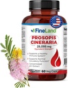 FineLand Prosopis Cineraria 40:1 Extract – 28,000 mg Max Strength – Full Spectrum – Supports Cholesterol, Circulation & Arterial Health – Non-GMO, Gluten Free – 60 Vegan Capsules