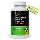 Kaliumjodid Tabletten 130 mg | 120ct Iodine Tabletten für Strahlenexposition - Kaliumjodine Pillen - YODO Naciente - KI Pillen - Made in USA - ThyroShield